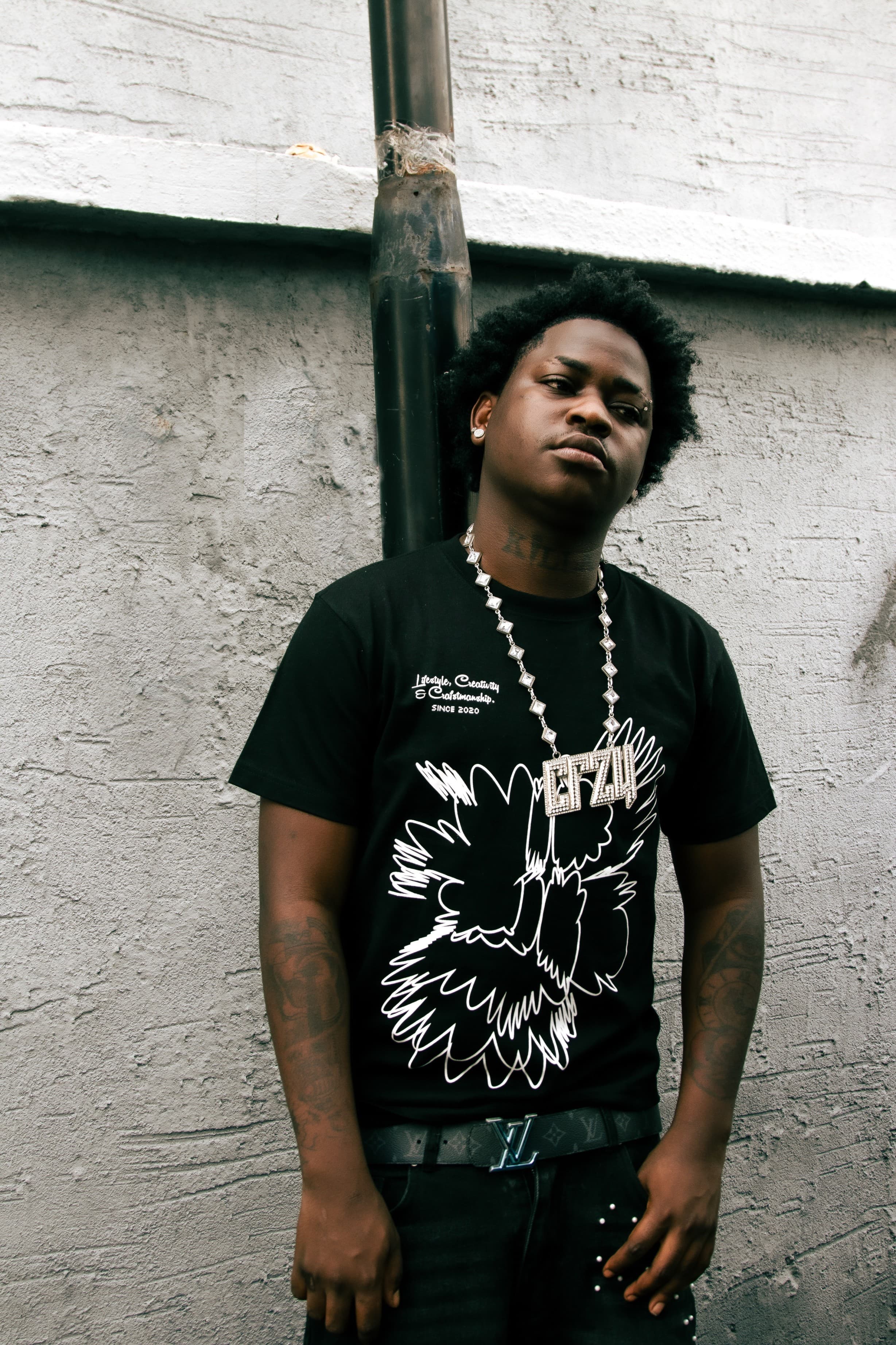 Editorial portrait with a cinematic mood.